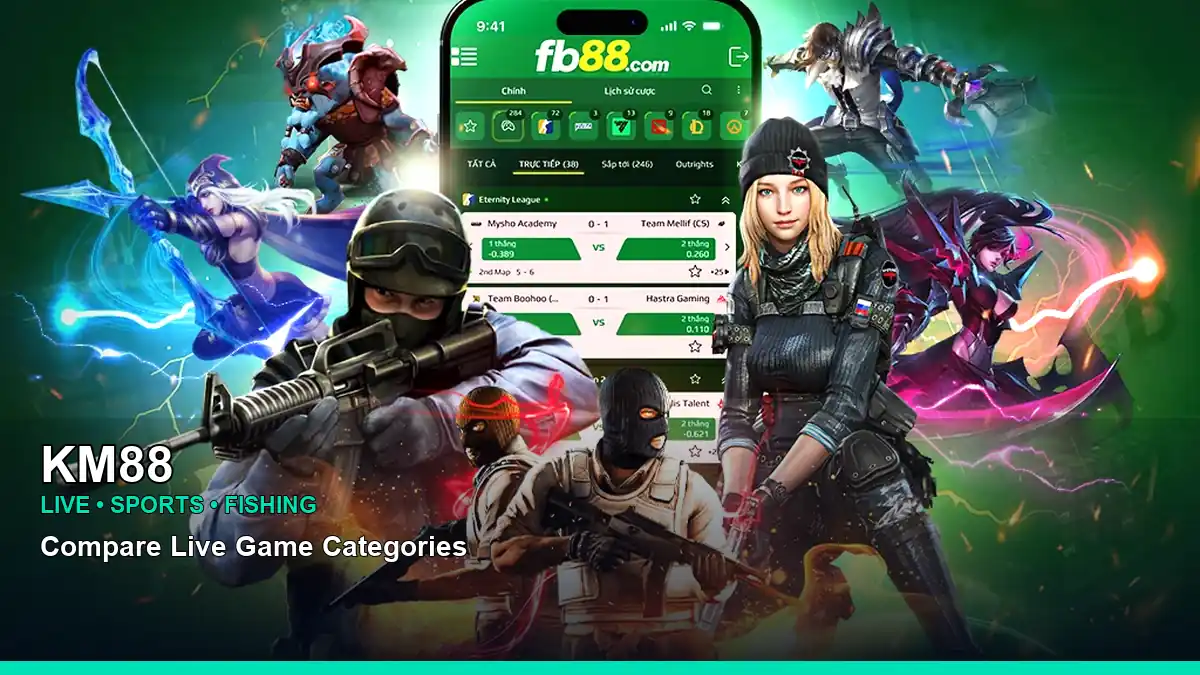 KM88 sports betting and arcade games for Philippine players